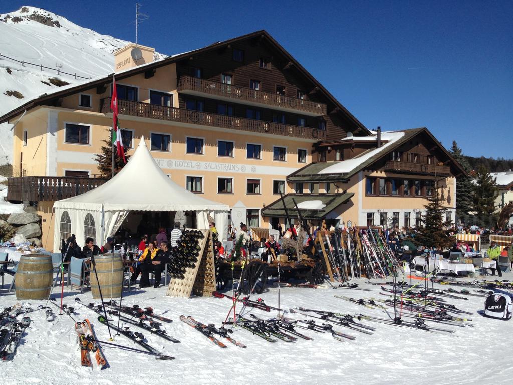 Hotel Salastrains St. Moritz Kültér fotó