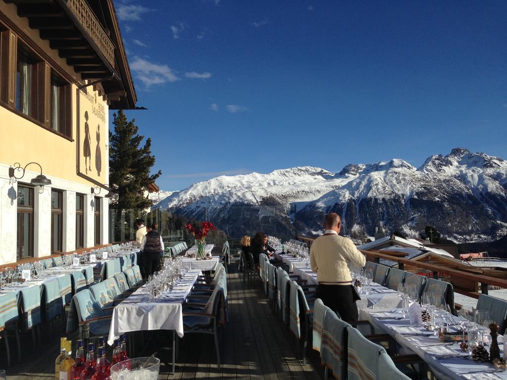 Hotel Salastrains St. Moritz Kültér fotó