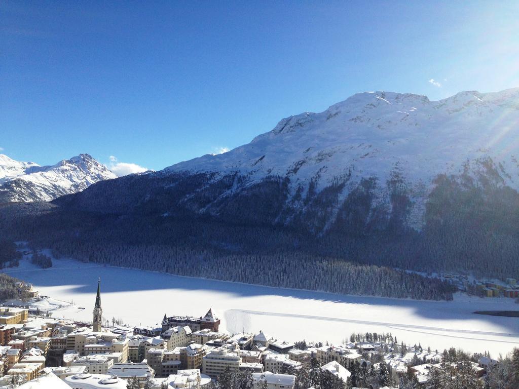 Hotel Salastrains St. Moritz Kültér fotó