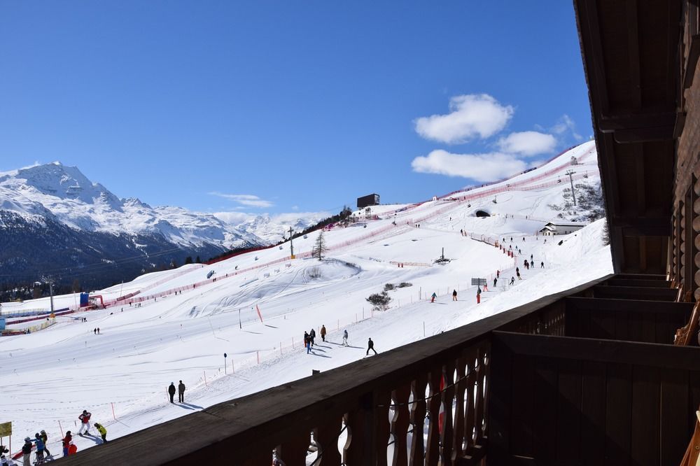 Hotel Salastrains St. Moritz Kültér fotó