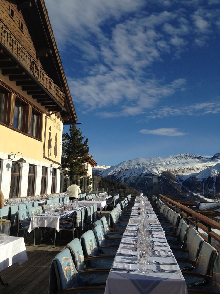 Hotel Salastrains St. Moritz Kültér fotó